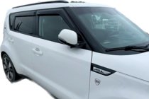 Kia Soul I 2008–2013 Raamdeflectoren (4 stuks, HIC) foto 2