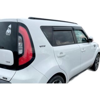 Raamdeflectoren (4 stuks, HIC) Kia Soul I 2008–2013 foto 1