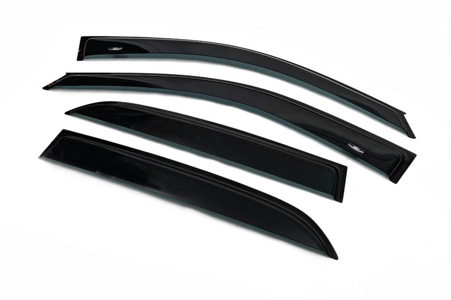 Kia Sportage 2004–2010 Raamdeflectoren (4 stuks, HIC) Foto 7