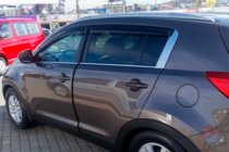 Kia Sportage 2010–2015 Raamdeflectoren (4 stuks, HIC) foto 8