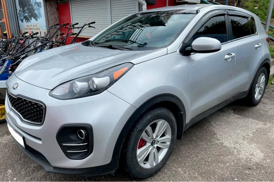 Kia Sportage 2015–2021 Raamdeflectoren (4 stuks, HIC) Foto 1