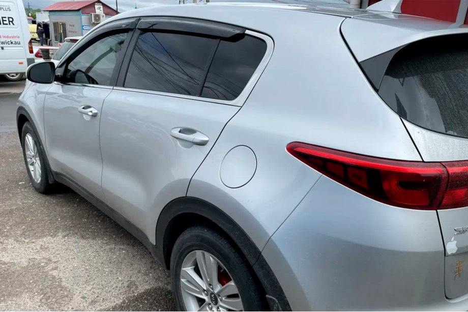 Kia Sportage 2015–2021 Raamdeflectoren (4 stuks, HIC) Foto 2