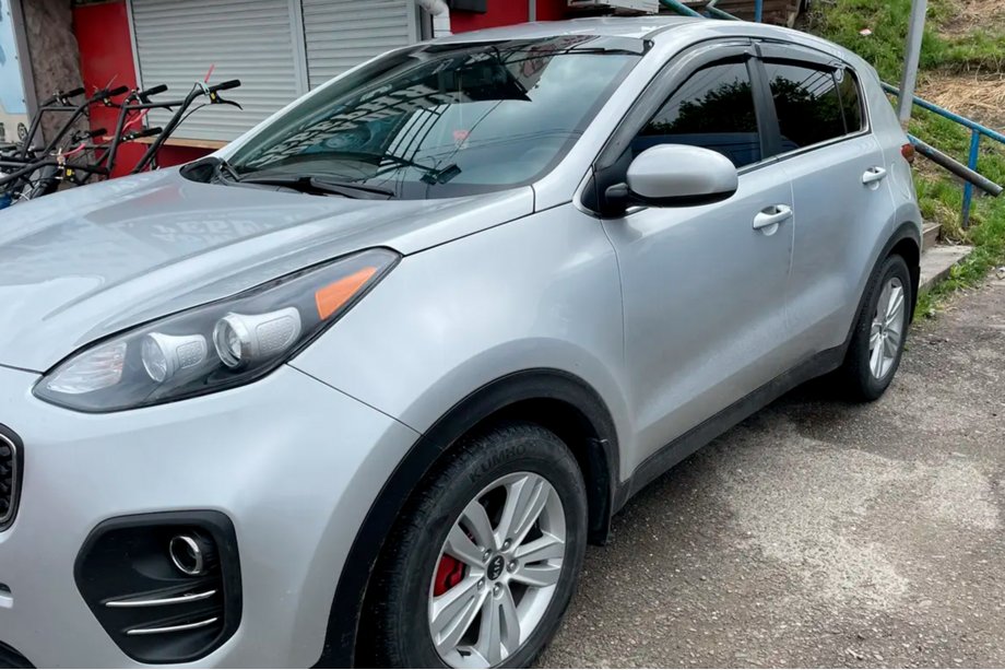 Kia Sportage 2015–2021 Raamdeflectoren (4 stuks, HIC) Foto 4