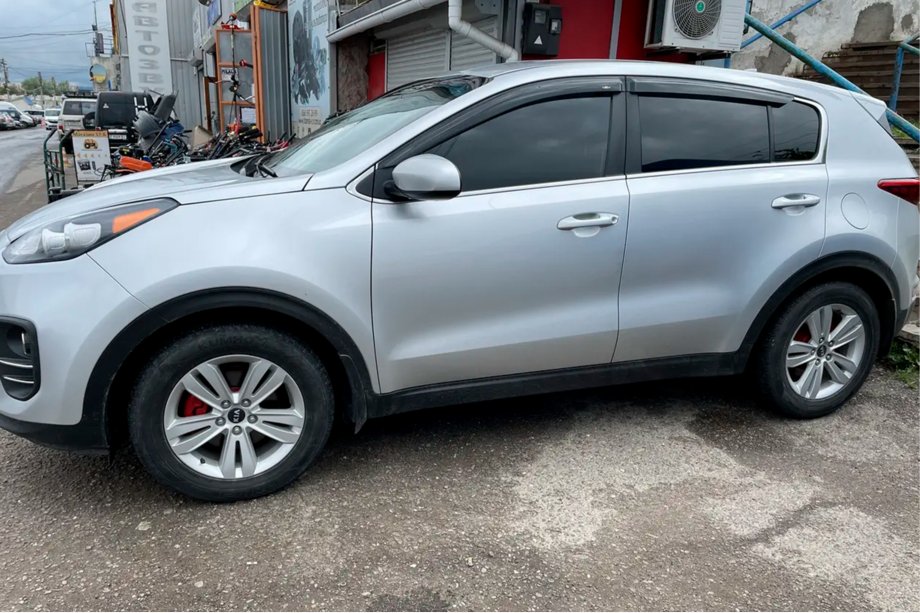 Kia Sportage 2015–2021 Raamdeflectoren (4 stuks, HIC) Foto 5