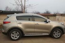 Kia Sportage 2015–2021 Raamdeflectors met chroomstrip (4 stuks, HIC) foto 2