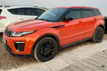 Range Rover Evoque 2012–2018 Raamdeflectoren (4 stuks, HIC) foto 6