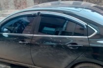 Mazda 6 2008–2012 Raamwindschermen met chroomstrip SD (4 st., HIC) foto 2