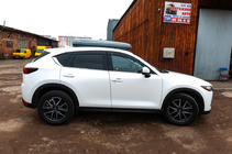 Mazda CX-5 2017–2025 Raamdeflectoren (4 stuks, HIC) foto 4