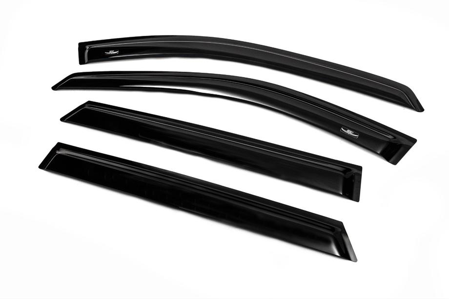Mercedes C-Klasse W203 2000–2007 Raamdeflectoren SW (4 stuks, HIC) Foto 2