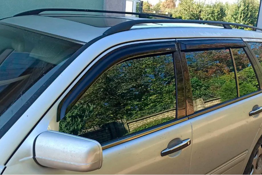 Mercedes E-class W210 1995–2002 Raamdeflectoren SW (4 stuks, HIC) Image