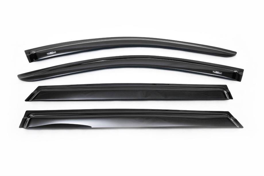 Mercedes E-class W211 2002–2009 Raamdeflectoren SW (4 stuks, HIC) Foto 4