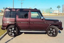 Mercedes G-klasse W463 1990–2018 Raamdeflectoren (4 stuks, HIC) foto 1