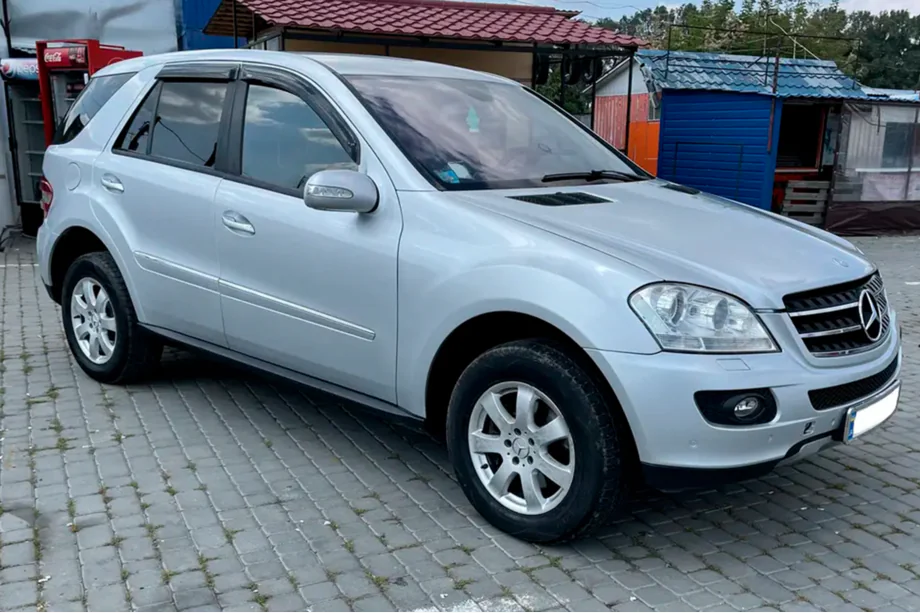Mercedes ML W164 2005–2011 Raamdeflectoren (4 stuks, HIC) Foto 7