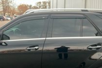 Mercedes GLE/ML-klasse W166 2011–2018 Raamdeflectoren (4 stuks, HIC) foto 5