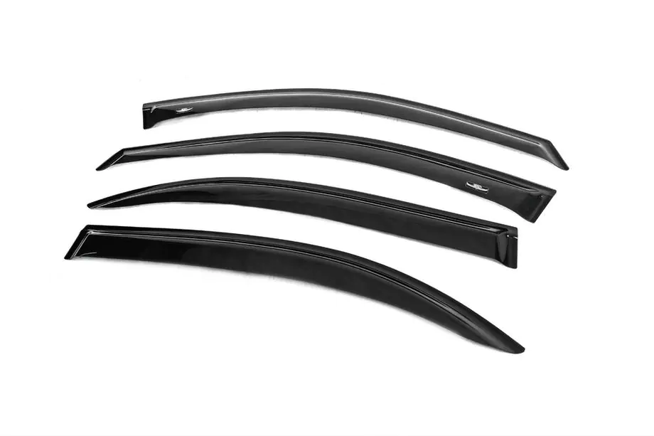 Mercedes S-Class W220 1998–2005 Raamwindschermen Long (set 4 stuks, HIC) Foto 2