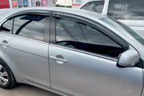 Mitsubishi Lancer X 2008– Raamdeflectoren (4 stuks, HIC) foto 1