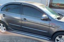 Mitsubishi Lancer X 2008– Raamdeflectoren (4 stuks, HIC) foto 7