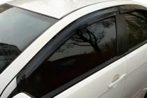Mitsubishi Lancer X 2008– Raamdeflectoren (4 stuks, HIC) foto 9