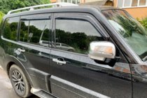 Mitsubishi Pajero Wagon IV 2006–2021 Raamdeflectoren (4 stuks, HIC) foto 9