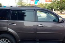 Mitsubishi Pajero Sport 2008–2015 Raamdeflectoren (4 stuks, HIC) foto 8