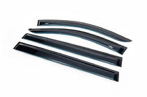 Mitsubishi Pajero Sport 2008–2015 Raamdeflectoren (4 stuks, HIC) foto 9