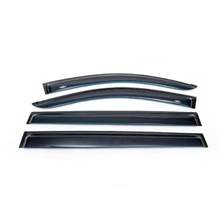 Raamdeflectoren (4 stuks, HIC) Mitsubishi Pajero Sport 2008–2015 foto 4