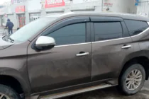 Mitsubishi Pajero Sport 2015– Raamdeflectoren (4 stuks, HIC) foto 1
