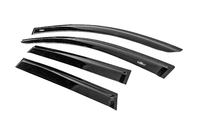 Nissan Qashqai 2007–2010 Raamwindschermen voor 7-zitter (4 stuks, HIC) foto 2