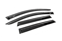 Nissan Qashqai 2007–2010 Raamwindschermen voor 7-zitter (4 stuks, HIC) foto 3