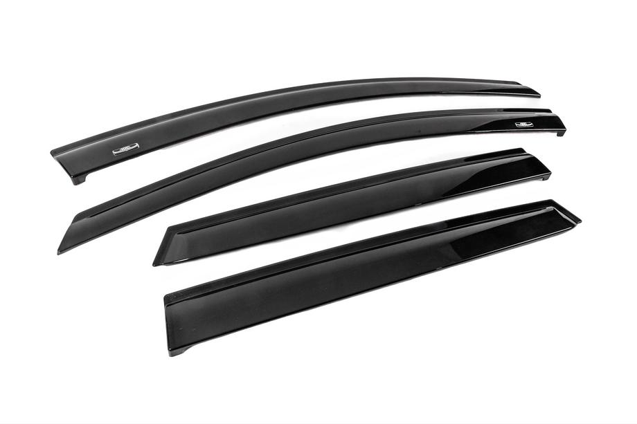 Nissan Tiida 2011–2014 Raamwindschermen HB (set 4 stuks, HIC) Foto 4