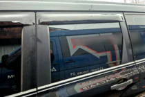 Nissan X-trail T30 2002–2007 Raamdeflectoren (4 stuks, HIC) foto 3