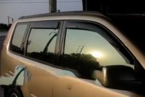 Nissan X-trail T31 2007–2014 Raamdeflectoren (4 stuks, HIC) foto 8