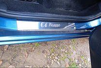 Citroen C-4 Picasso 2006–2013 Carmos instaplijsten (4 st., RVS) foto 1