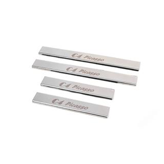Carmos instaplijsten (4 st., RVS) Citroen C-4 Picasso 2006–2013 foto 3