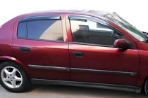 Opel Astra G Classic 1998–2012 Raamwindschermen SD/HB (set 4 stuks, HIC) foto 11