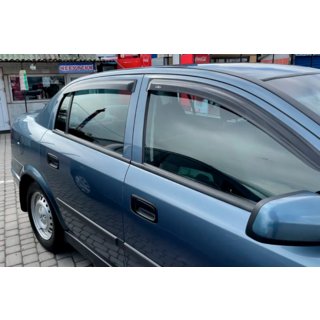 Raamwindschermen SD/HB (set 4 stuks, HIC) Opel Astra G Classic 1998–2012 foto 1