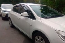 Opel Astra J 2009–2015 Raamwindschermen HB (set 4 stuks, HIC) foto 2