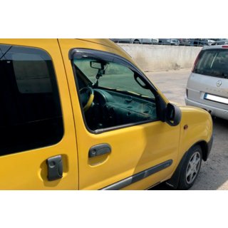 Raamdeflectoren 8 cm (2 stuks, HIC) Renault Kangoo 1998–2008 foto 2