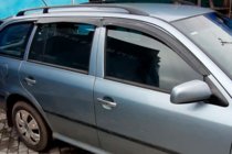 Skoda Octavia I Tour A4 1996–2010 Raamdeflectoren SW (4 stuks, HIC) foto 3