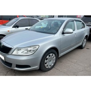 Raamdeflectoren LiftBack (set van 4, HIC) Skoda Octavia II A5 2006–2010 foto 2
