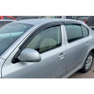 Raamdeflectoren LiftBack (set van 4, HIC) Skoda Octavia II A5 2006–2010 foto 1