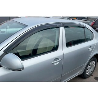 Raamdeflectoren LiftBack (set van 4, HIC) Skoda Octavia II A5 2006–2010 foto 3