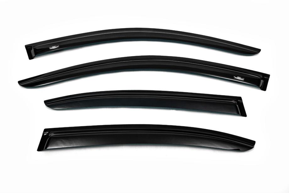 Skoda Octavia II A5 2006–2010 Raamdeflectoren LiftBack (set van 4, HIC) Foto 4