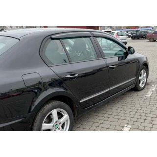 Raamwindschermen SD (set 4 stuks, HIC) Skoda Superb 2009–2015 foto 1