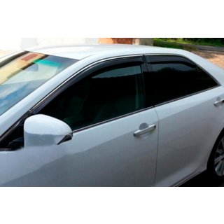 Raamwindschermen met chroomstrip SD (4 st., HIC) Toyota Avensis 2009–2018