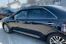 Toyota Camry 2011–2017 Raamdeflectoren met chroomlijst (2011-2017 EU / 2011-2014 USA, 4 stuks, HIC) foto 3
