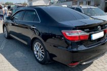 Toyota Camry 2011–2017 Raamdeflectoren met chroomlijst (2011-2017 EU / 2011-2014 USA, 4 stuks, HIC) foto 2