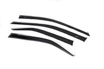 Toyota Camry 2011–2017 Raamdeflectoren met chroomlijst (2011-2017 EU / 2011-2014 USA, 4 stuks, HIC) foto 8