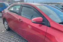 Toyota Corolla 2013–2019 Raamdeflectoren (4 stuks, HIC) foto 11
