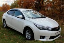 Toyota Corolla 2013–2019 Raamdeflectoren (4 stuks, HIC) foto 5